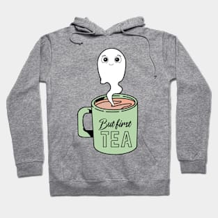 But first tea illustration Hoodie